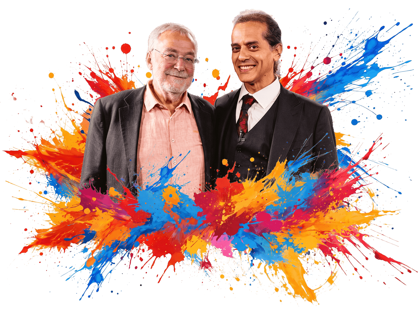 Prof. Dr. Gerald Hüther und André Stern